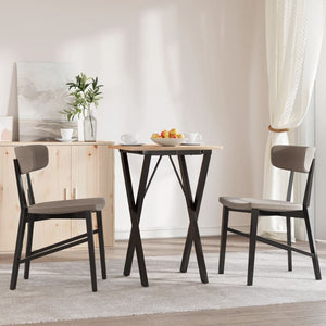 vidaXL Dining Table Legs X-Frame 40x40x73 cm Cast Iron