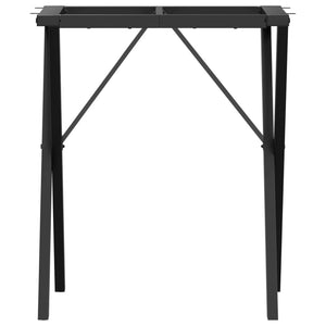 vidaXL Dining Table Legs X-Frame 60x40x73 cm Cast Iron