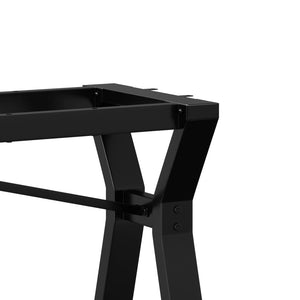 vidaXL Coffee Table Legs Y-Frame 140x30x43 cm Cast Iron