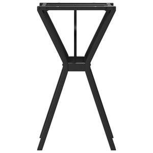 vidaXL Dining Table Legs Y-Frame 40x40x73 cm Cast Iron