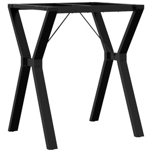 vidaXL Dining Table Legs Y-Frame 60x50x73 cm Cast Iron