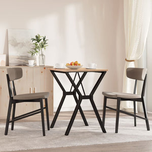 vidaXL Dining Table Legs Y-Frame 60x50x73 cm Cast Iron