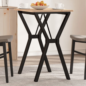 vidaXL Dining Table Legs Y-Frame 60x40x73 cm Cast Iron