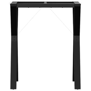 vidaXL Dining Table Legs Y-Frame 60x40x73 cm Cast Iron