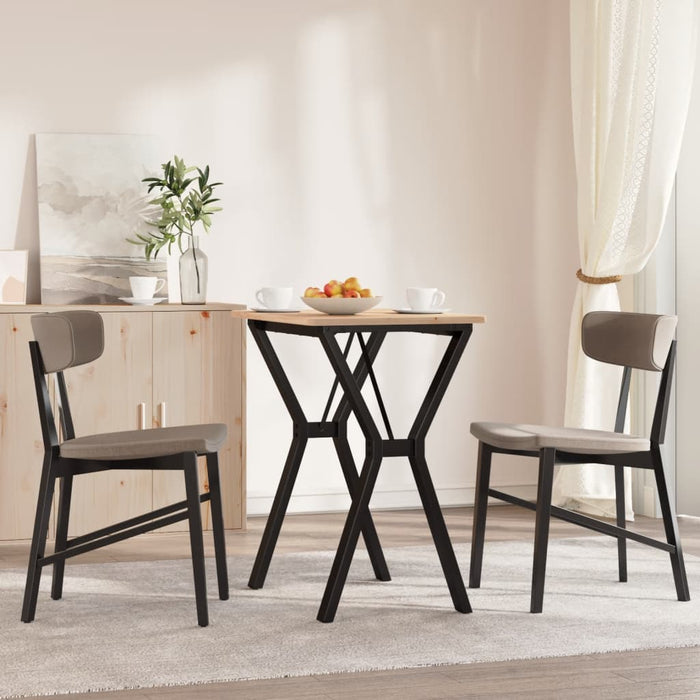 vidaXL Dining Table Legs Y-Frame 60x40x73 cm Cast Iron