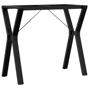 vidaXL Dining Table Legs Y-Frame 80x40x73 cm Cast Iron