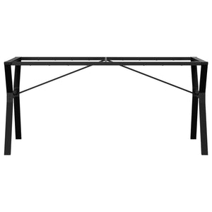 vidaXL Dining Table Legs Y-Frame 160x80x73 cm Cast Iron