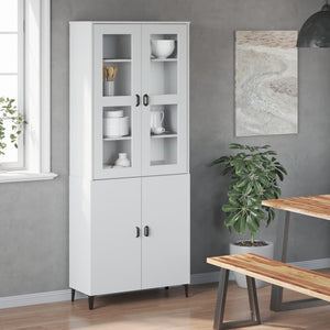 vidaXL Top for Highboard VIKEN White Engineered Wood