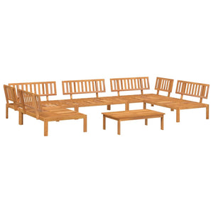 vidaXL 6 Piece Garden Pallet Sofa Set Solid Wood Acacia