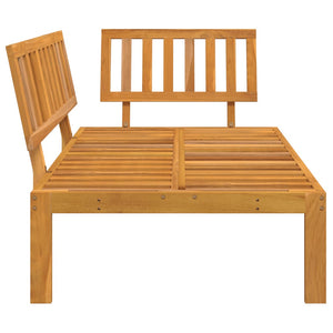 vidaXL Garden Pallet Corner Sofa Solid Wood Acacia