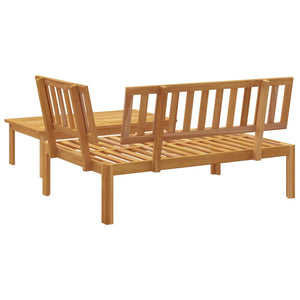 vidaXL Garden Pallet Sofa Set 2 pcs Solid Wood Acacia