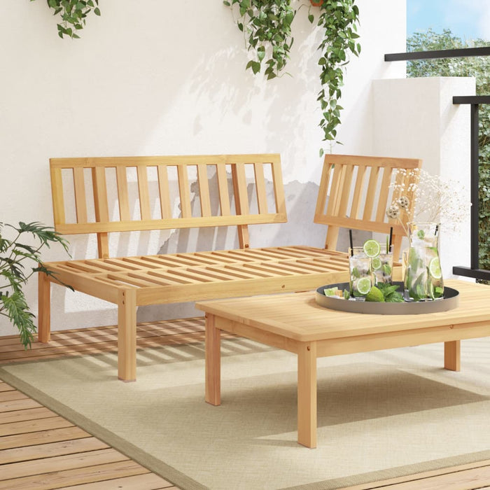 vidaXL Garden Pallet Corner Sofa Solid Wood Acacia