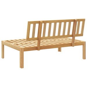 vidaXL Garden Pallet Middle Sofa Solid Wood Acacia