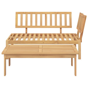 vidaXL Garden Pallet Sofa Set 2 pcs Solid Wood Acacia