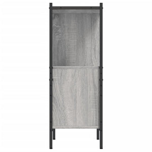 vidaXL Bookcase Grey Sonoma 72x28x77.5 cm Engineered Wood