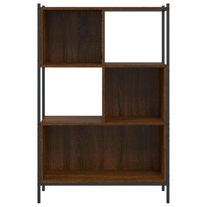 vidaXL Bookcase Brown Oak 72x28x109 cm Engineered Wood