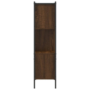 vidaXL Bookcase Brown Oak 72x28x109 cm Engineered Wood