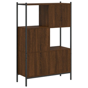 vidaXL Bookcase Brown Oak 72x28x109 cm Engineered Wood