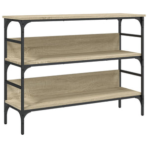 vidaXL Console Table Sonoma Oak 100x32x75 cm Engineered Wood