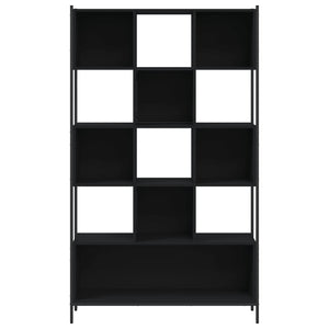 vidaXL Bookcase Black 102x28x172 cm Engineered Wood