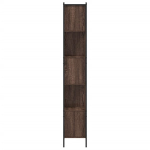 vidaXL Bookcase Brown Oak 102x28x172 cm Engineered Wood