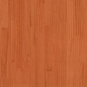 vidaXL Side Cabinet Wax Brown 100x40x90 cm Solid Wood Pine