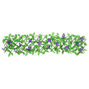 vidaXL Artificial Ivy Trellis Expandable Green 180x20 cm