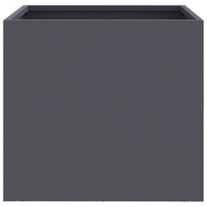 vidaXL Planters 2 pcs Anthracite 32x30x29 cm Steel