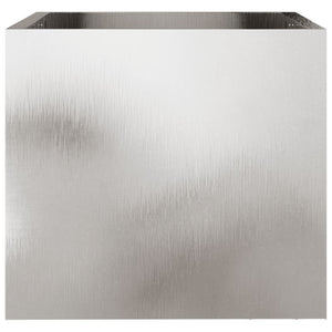 vidaXL Planter Silver 32x30x29 cm Stainless Steel