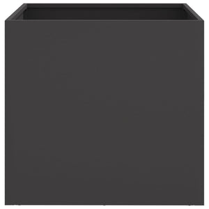 vidaXL Planter Black 42x40x39 cm Steel