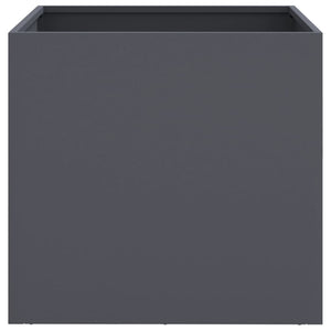 vidaXL Planters 2 pcs Anthracite 49x47x46 cm Cold-rolled Steel