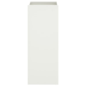 vidaXL Planter White 32x29x75 cm Steel