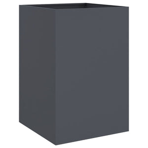 vidaXL Planter Anthracite 52x48x75 cm Cold-rolled Steel