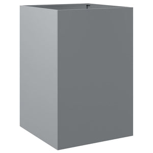 vidaXL Planter Silver 52x48x75 cm Galvanised Steel