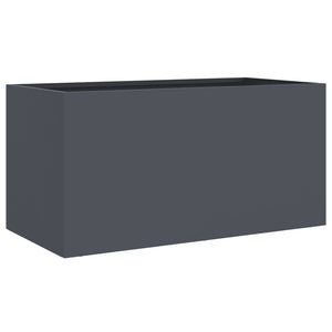 vidaXL Planter Anthracite 62x30x29 cm Steel