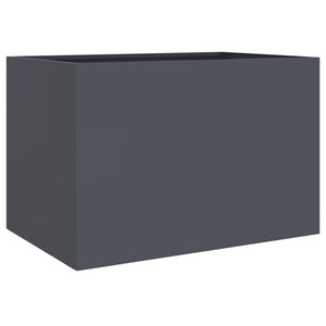 vidaXL Planter Anthracite 62x47x46 cm Steel