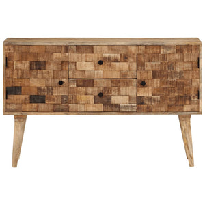 vidaXL Sideboard 110x30x70 cm Solid Wood Mango