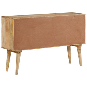 vidaXL Sideboard 110x30x70 cm Solid Wood Mango