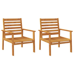 vidaXL 4 Piece Garden Lounge Set Solid Wood Acacia