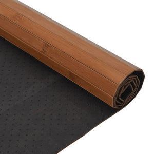 vidaXL Rug Rectangular Brown 60x100 cm Bamboo