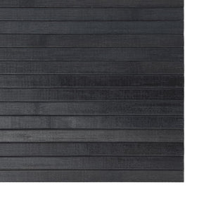 vidaXL Rug Rectangular Grey 60x100 cm Bamboo