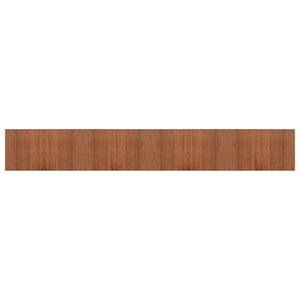 vidaXL Rug Rectangular Brown 60x400 cm Bamboo