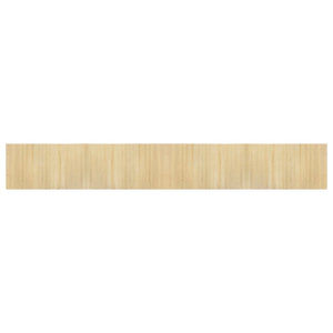 vidaXL Rug Rectangular Light Nature 60x400 cm Bamboo