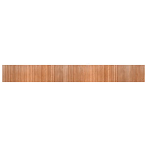 vidaXL Rug Rectangular Nature 60x500 cm Bamboo