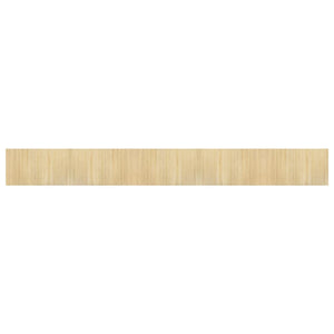 vidaXL Rug Rectangular Light Nature 60x500 cm Bamboo