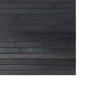 vidaXL Rug Rectangular Grey 60x500 cm Bamboo