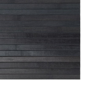 vidaXL Rug Rectangular Grey 70x100 cm Bamboo