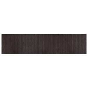 vidaXL Rug Rectangular Dark Brown 70x300 cm Bamboo