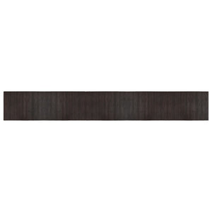 vidaXL Rug Rectangular Dark Brown 70x500 cm Bamboo