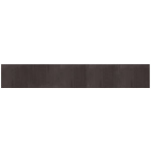 vidaXL Rug Rectangular Dark Brown 80x500 cm Bamboo